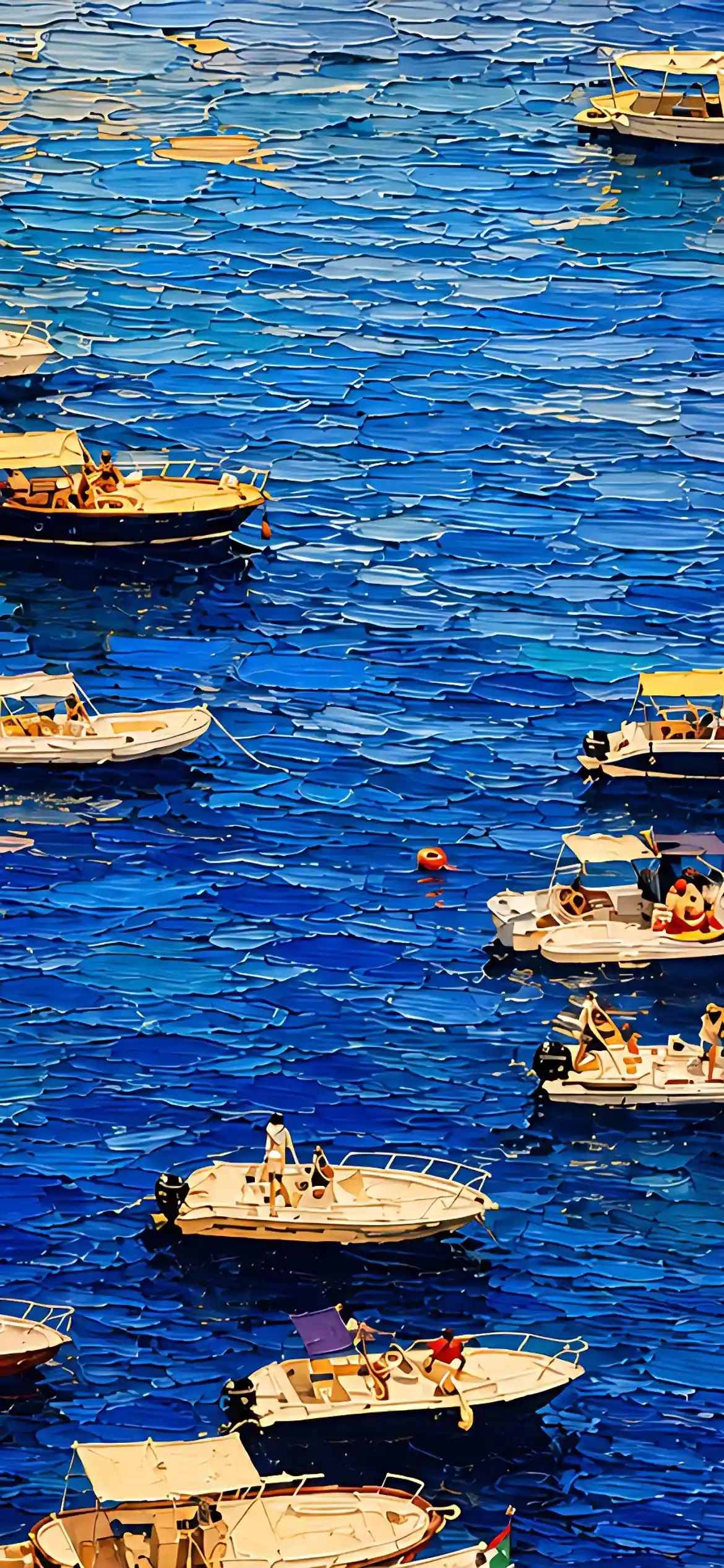 Barcos Mar Azul