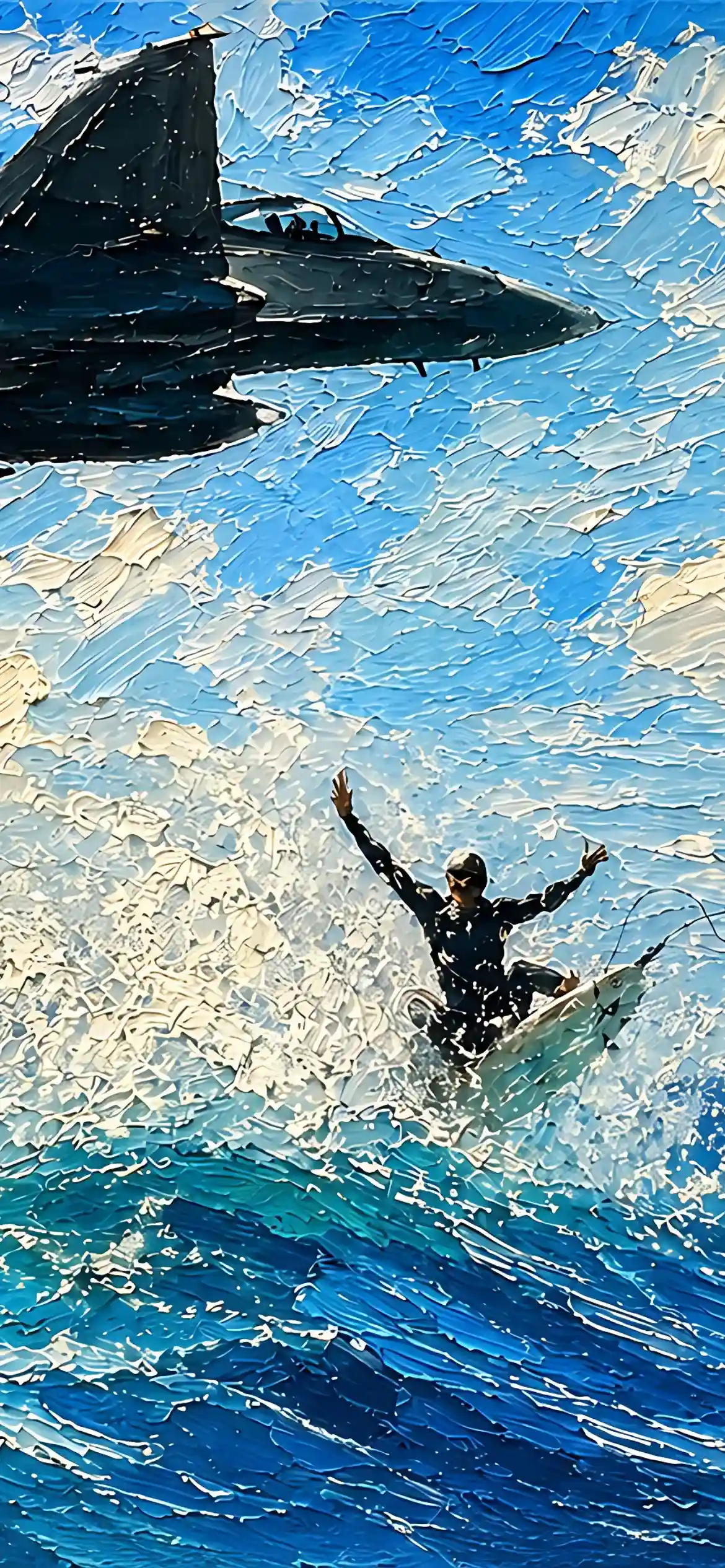 Caca Surfista Oceano