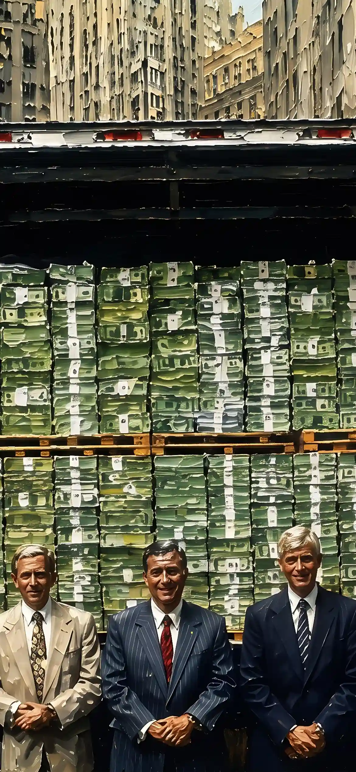 Caminhao Dinheiro Wall Street