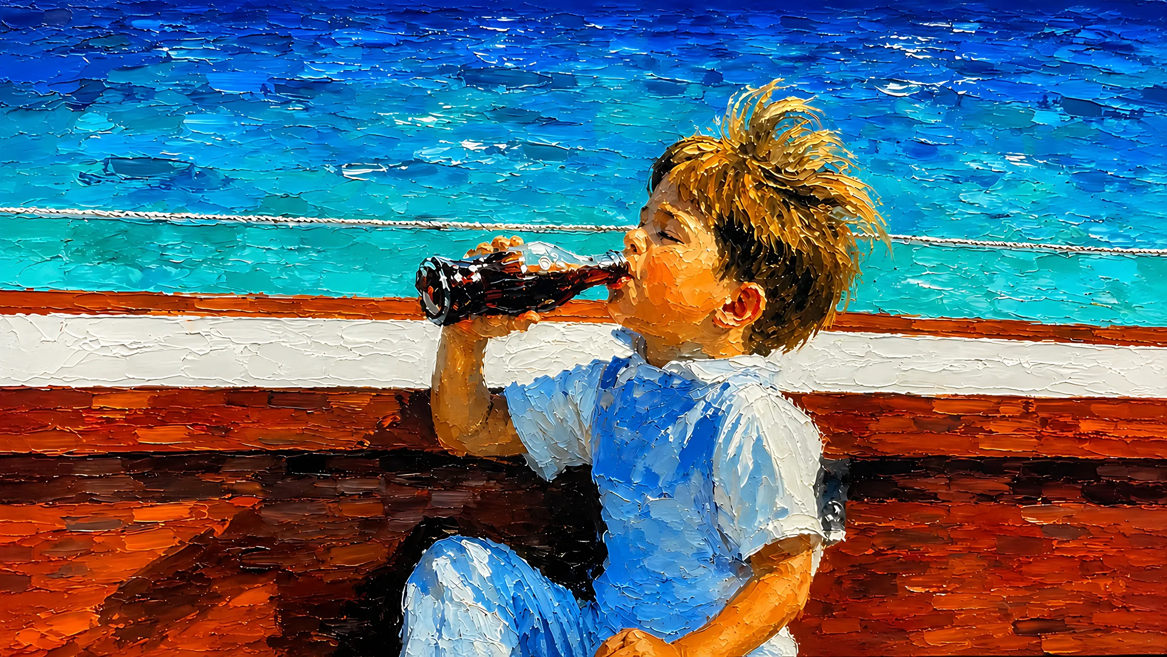 Crianca Refrigerante Mar